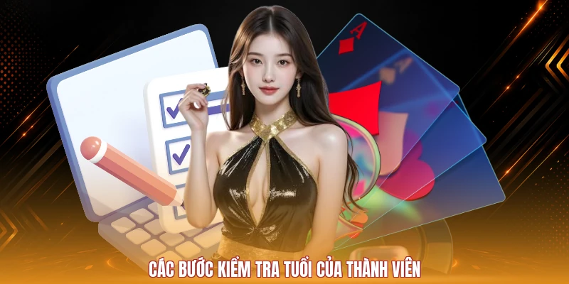 Các bước kiểm tra tuổi của người dùng 8QBET