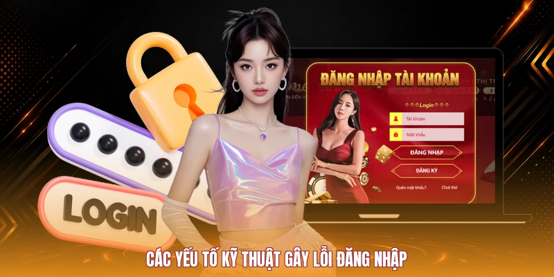 Các yếu tố kỹ thuật gây lỗi đăng nhập
