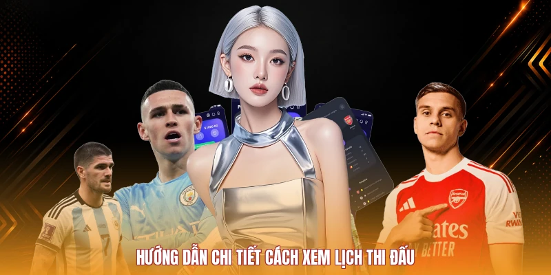 Cách xem lịch thi đấu và kiểm tra thông tin trận