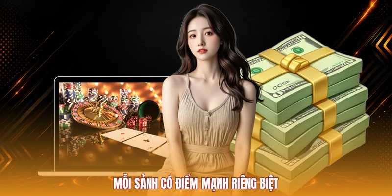 Đặc điểm cần chú ý khi chọn sảnh casino 8QBET