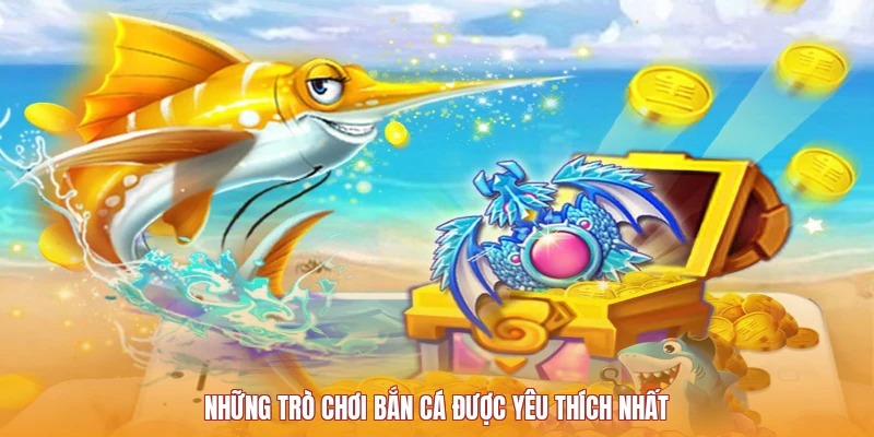 Các nhóm trò bắn cá 8QBET thường gặp