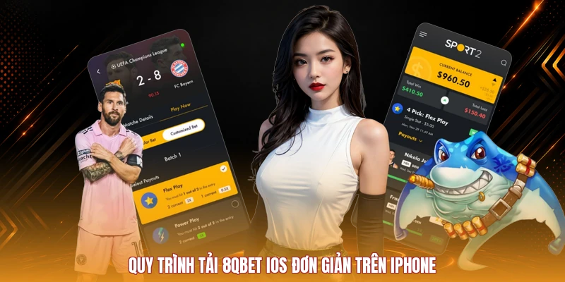 Quy trình tải 8QBET iOS trên iPhone
