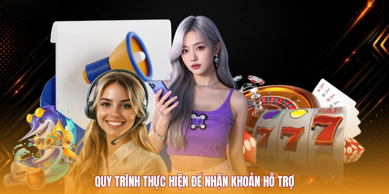 Quy trình thực hiện để nhận khoản hỗ trợ