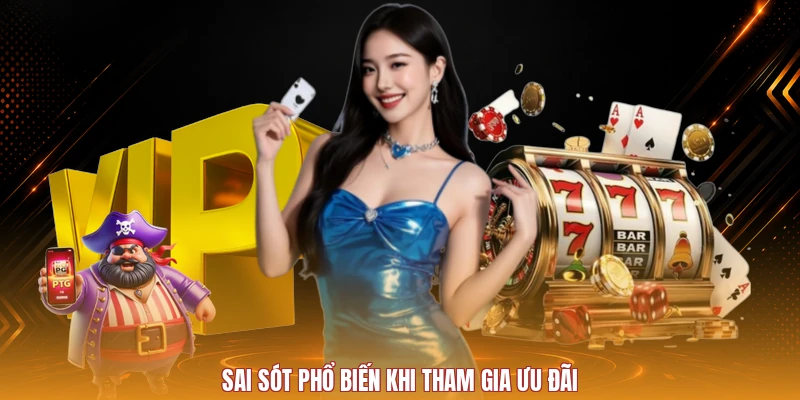 Sai sót phổ biến khi tham gia ưu đãi