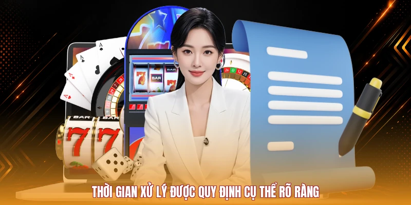 Thời gian xử lý giao dịch tại 8QBET